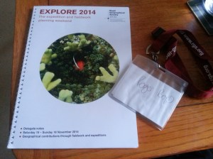Explore 2014 Programme